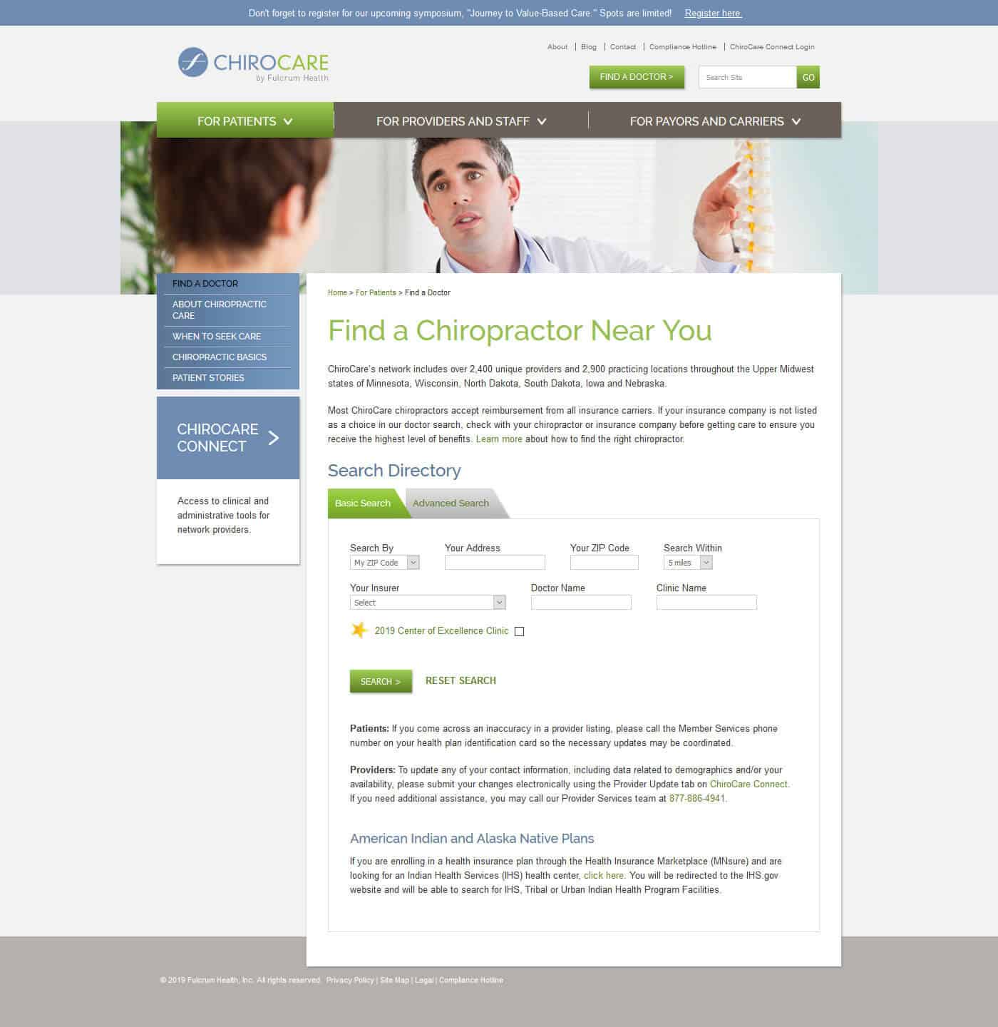 ChiroCare: A Fulcrum Health Network