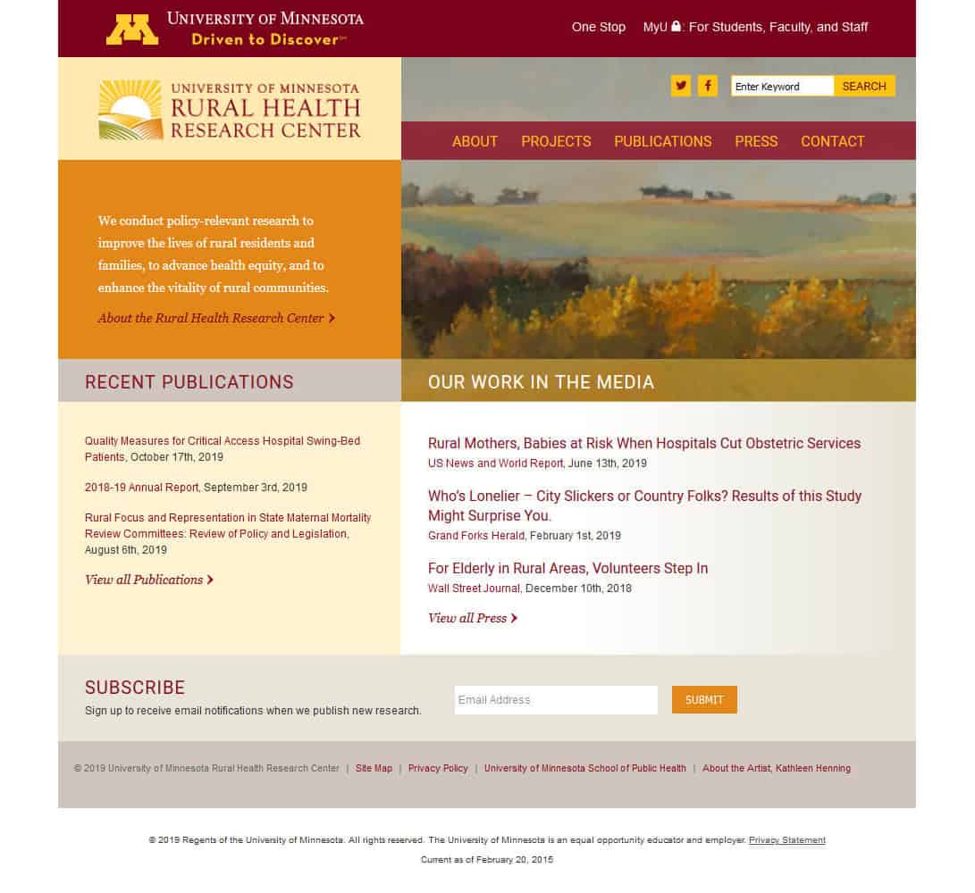 Rural Health Research Center (UMN)